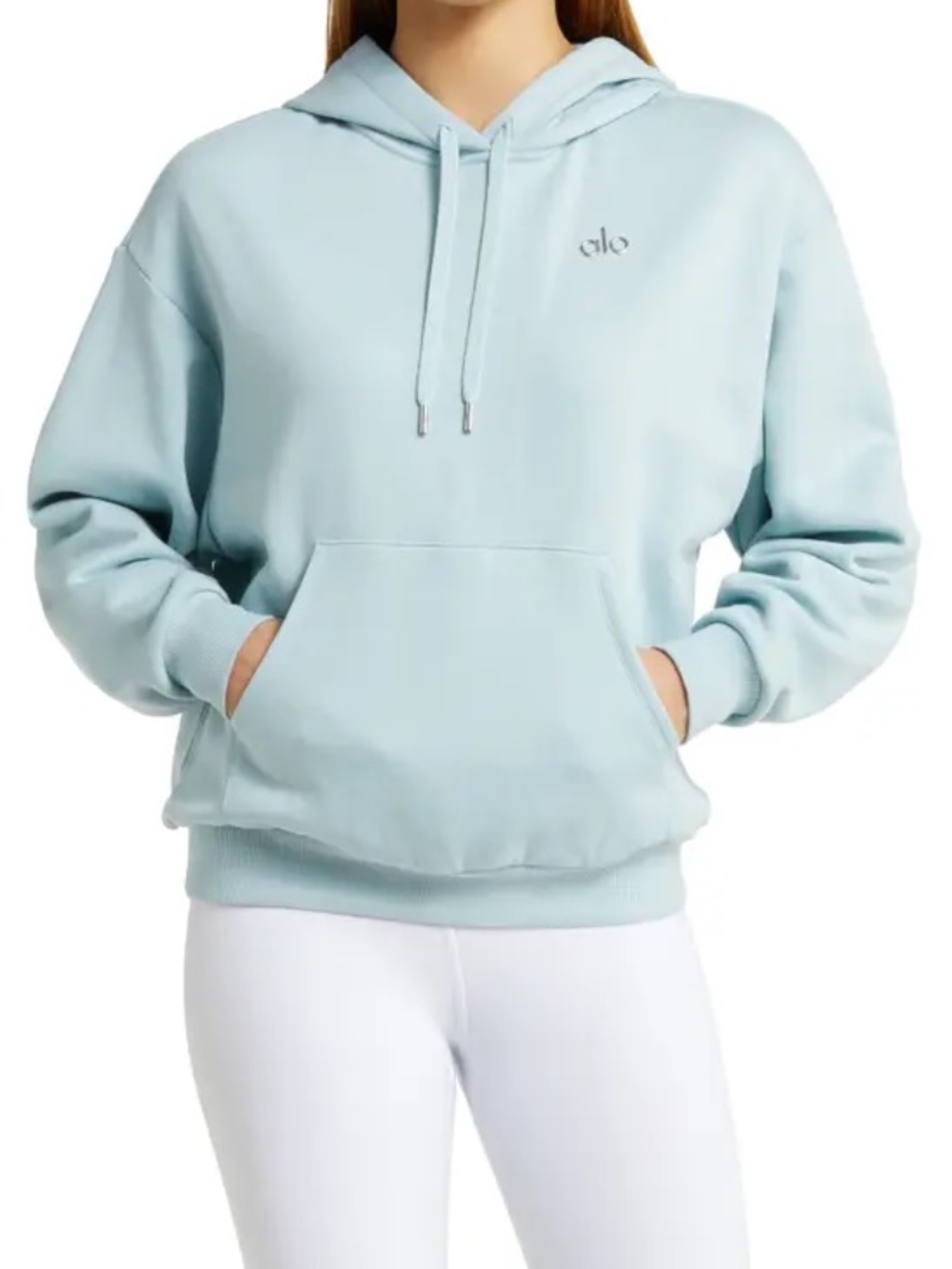 Alo Accolade Hoodie in limited edition steel blue XL